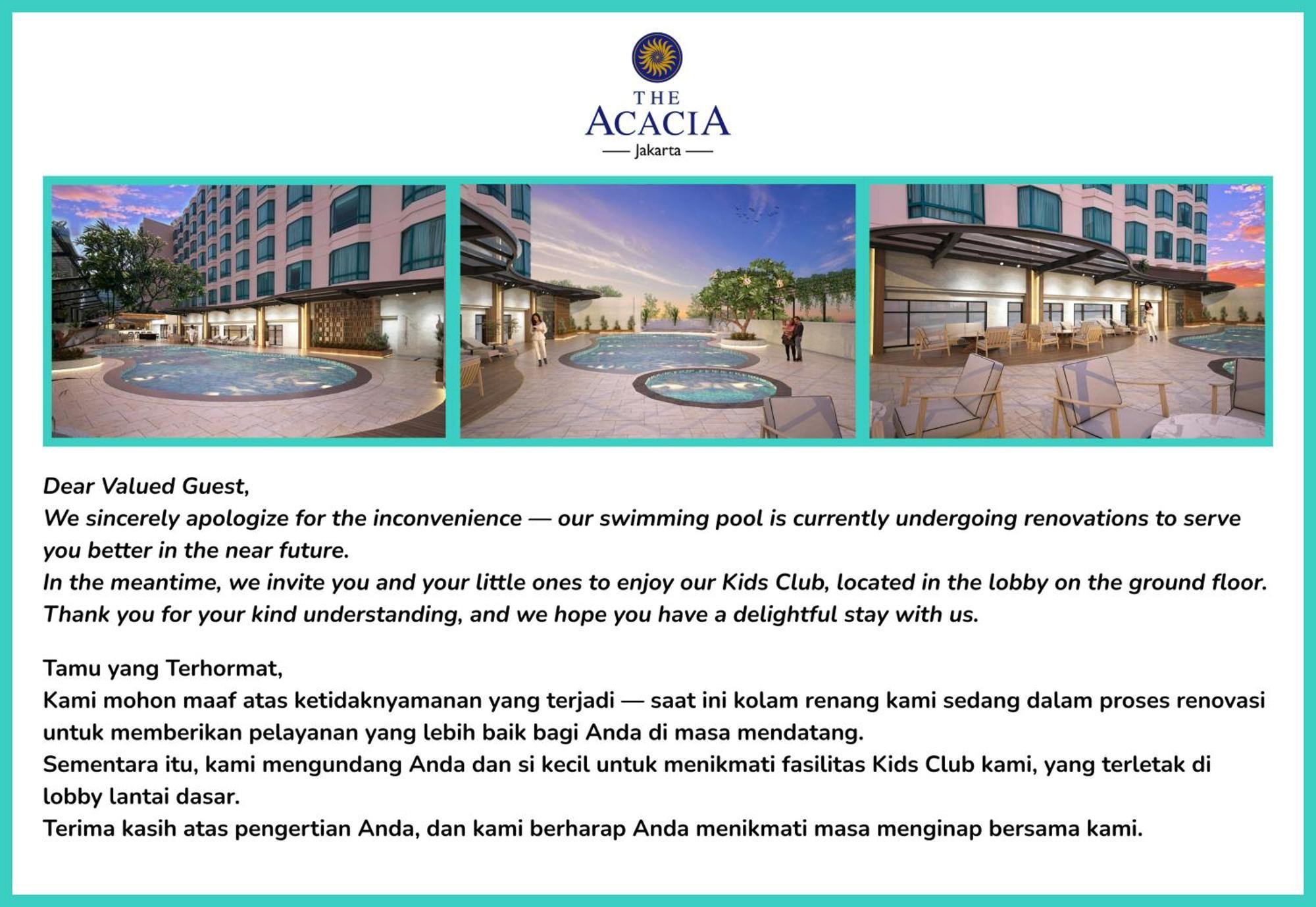 The Acacia Hotel Jakarta Eksteriør billede